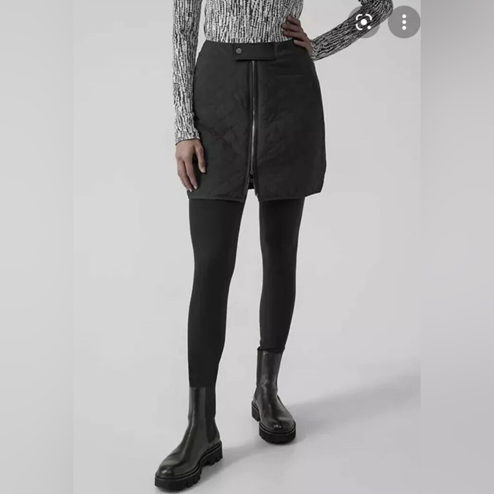 Athleta Black Apres Ski Skirt - Picture 1 of 4